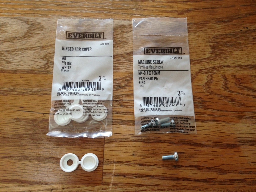 10 PS Mounting Screws and Covers