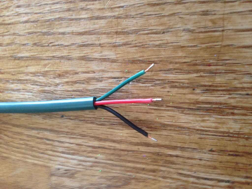 21 Pixel Cable Stripped